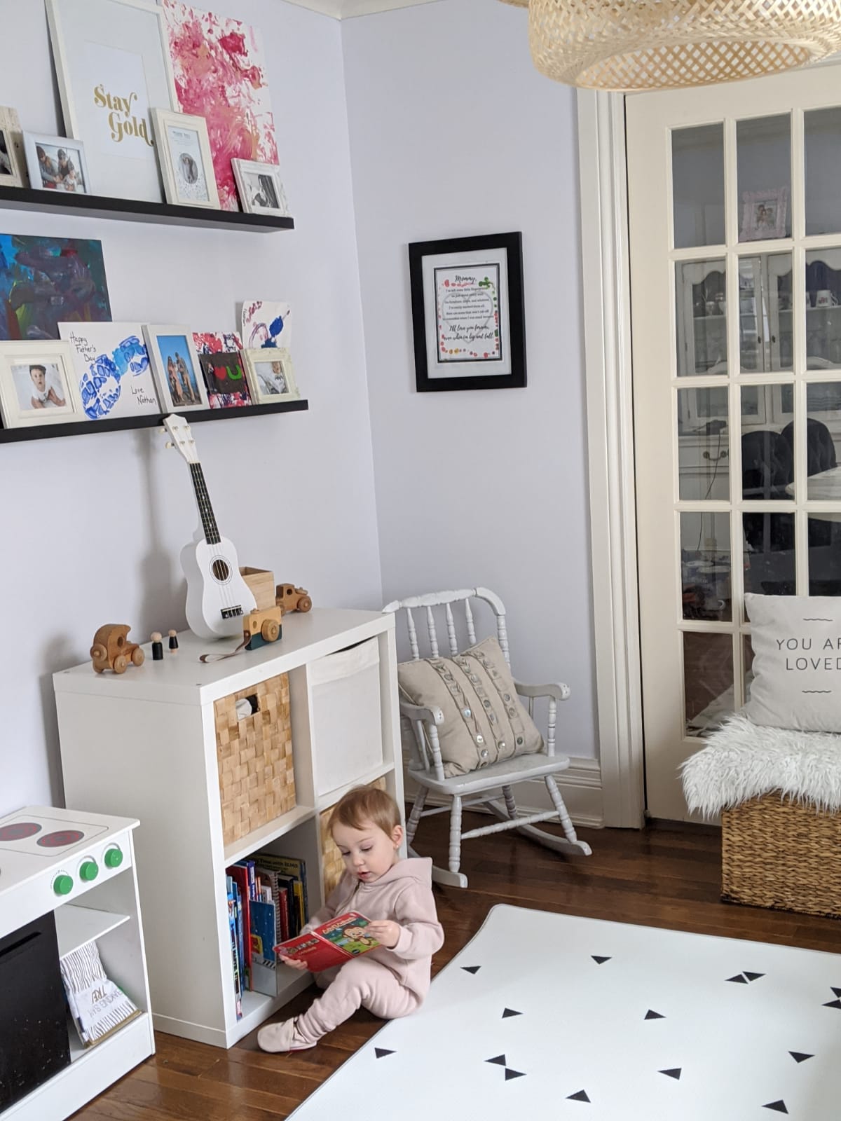 Creating a Playroom out of our Dining Room